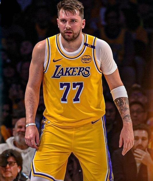 Los Angeles Lakers Luka Doncic #77 - Icon Swingman Jersey