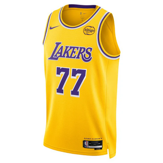 Los Angeles Lakers Luka Doncic #77 - Icon Swingman Jersey