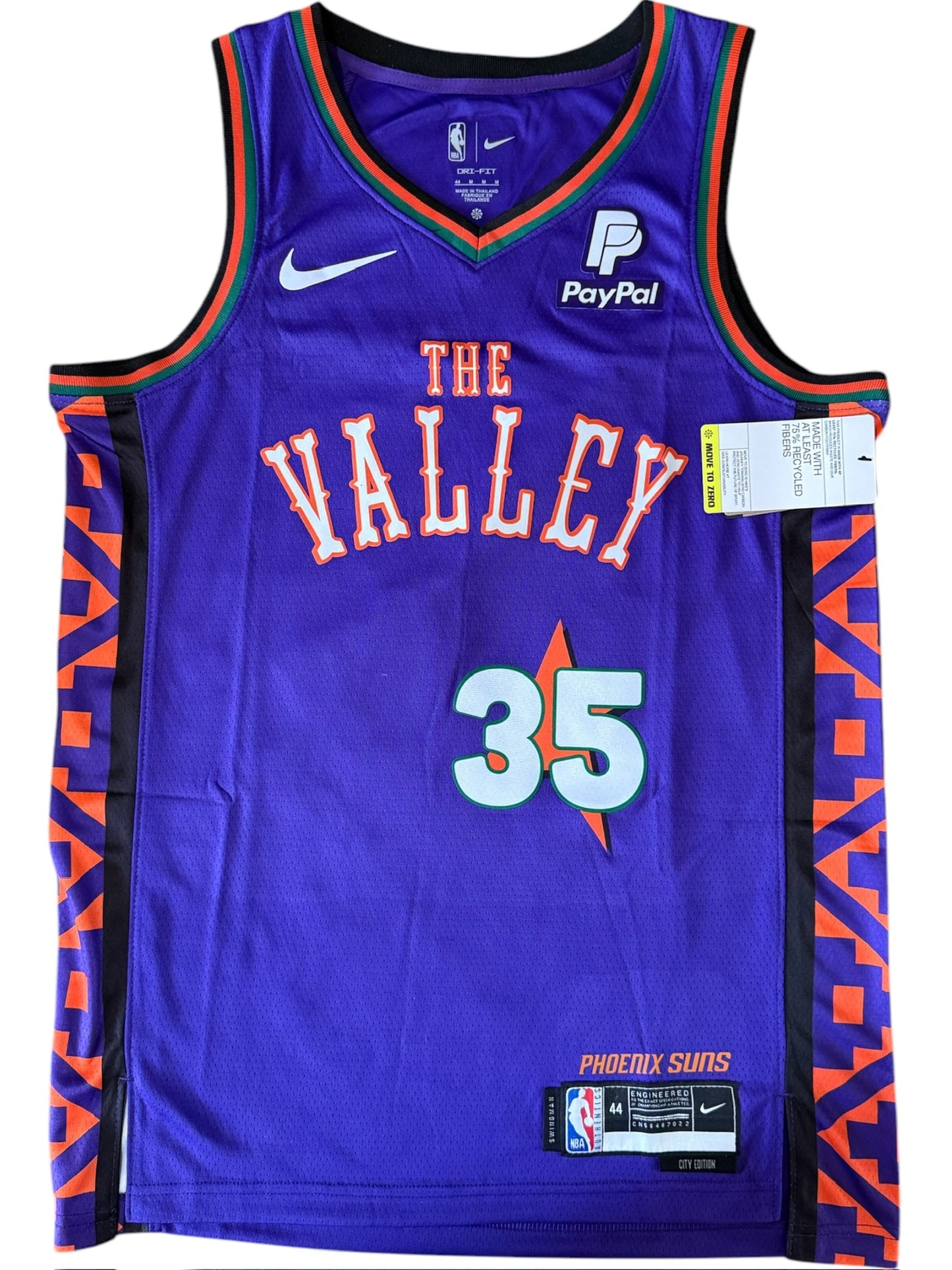 Phoenix Suns Kevin Durant #35  – Nike “The Valley” City Edition 2023‑24