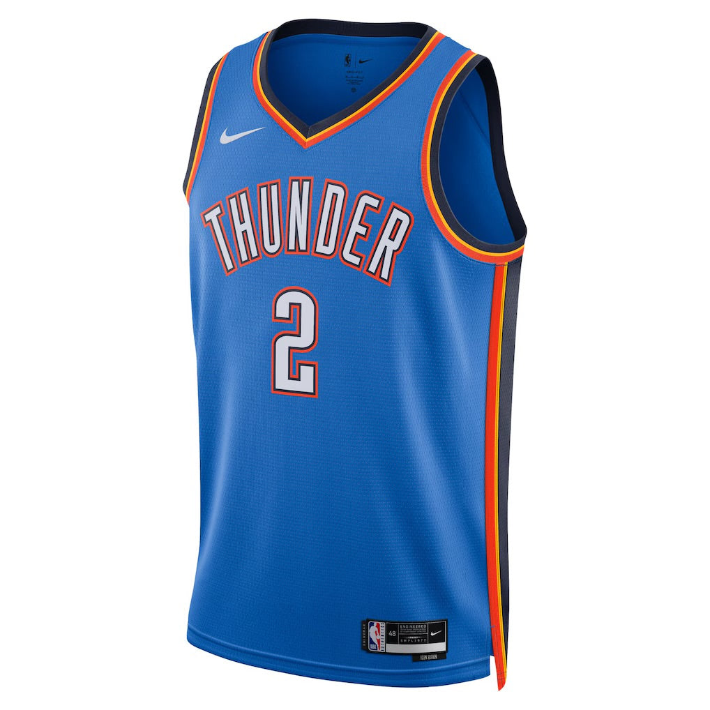 Oklahoma City Thunder Shai Gilgeous-Alexander #2 - Jersey Nike Icon Edition