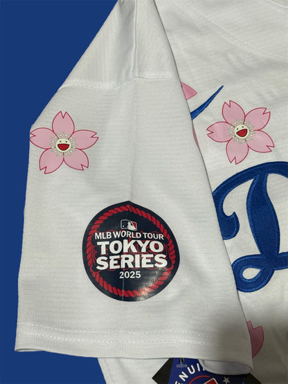Los Angeles Dodgers Shohei Ohtani #17 - Jersey Tokio Series - Letras japonesas