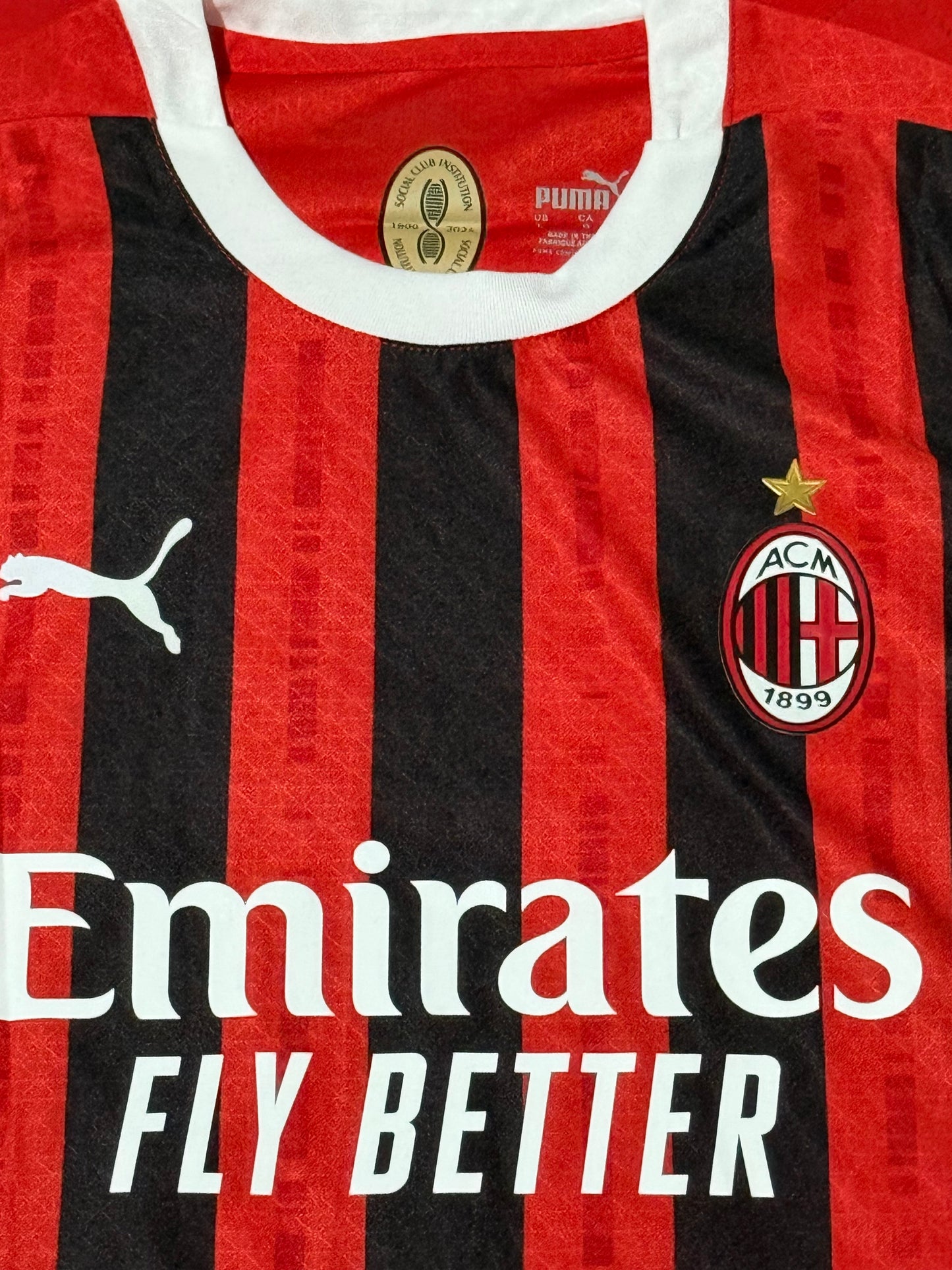 AC Milan – Puma Home Kit 2023‑24 Champions Edition