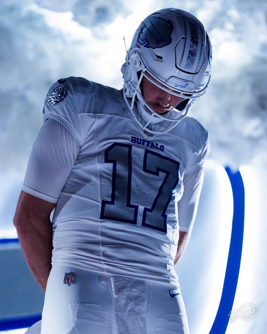 Preventa - Camiseta Nike Josh Allen de los Buffalo Bills 2025 Rivalries Collection Limited para hombre