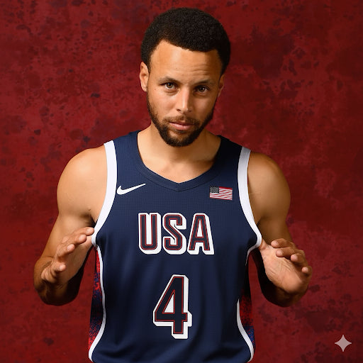 USA Basketball Paris 2024 Curry #4 - Jersey Swingman Nike