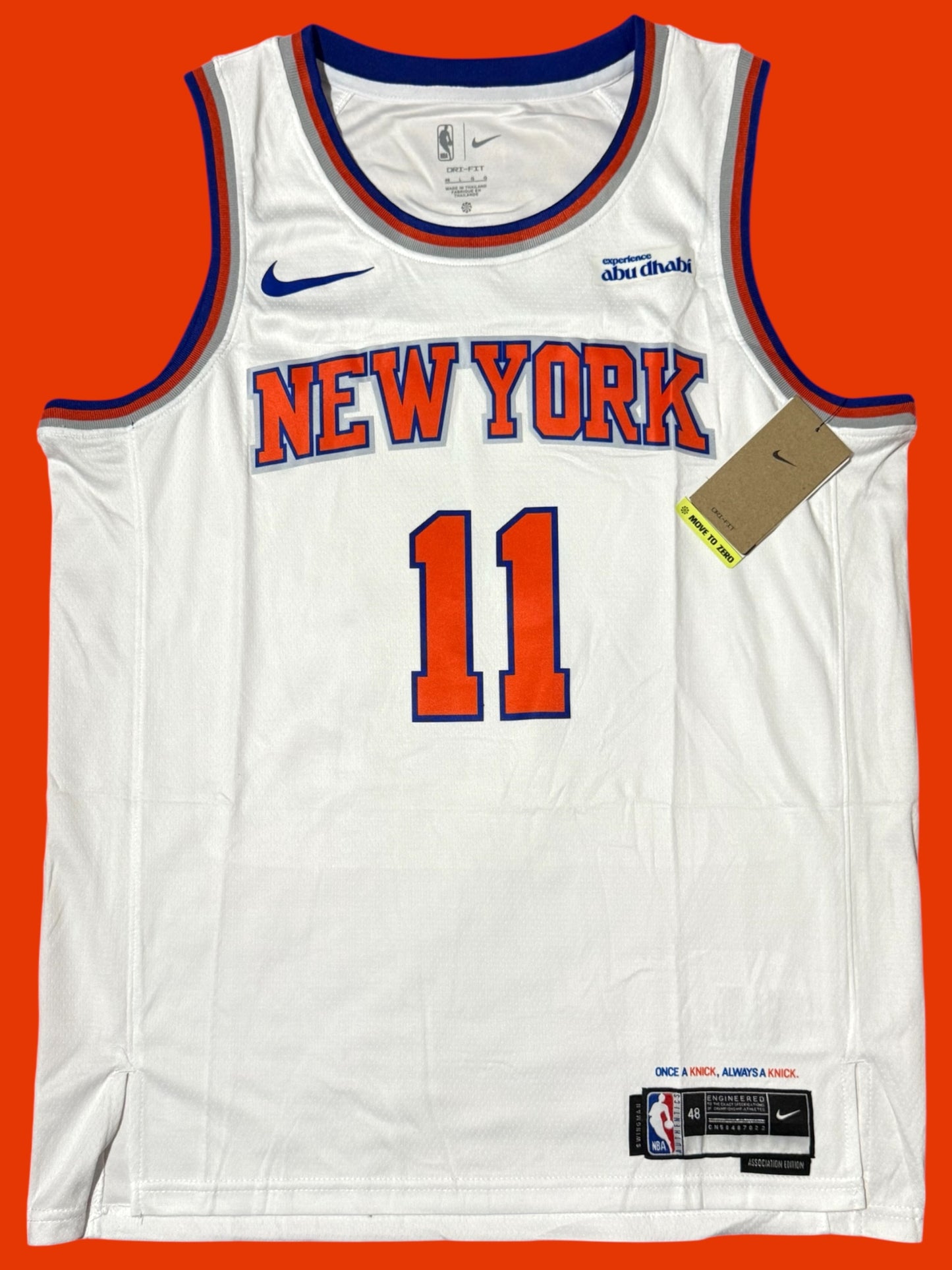 New York Knicks Jalen Brunson #11 -  Jersey Nike Association Edition