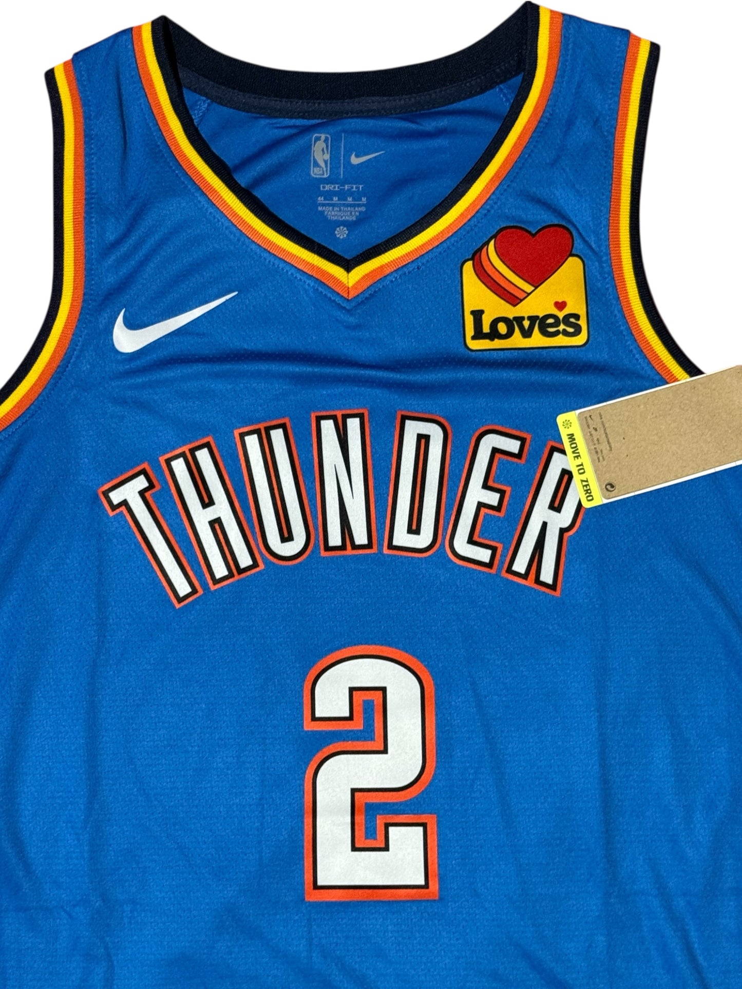 Oklahoma City Thunder Shai Gilgeous-Alexander #2 - Jersey Nike Icon Edition