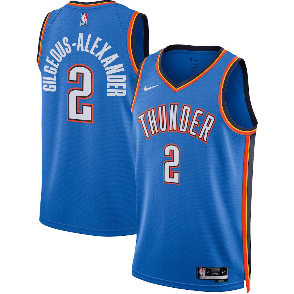 Oklahoma City Thunder Shai Gilgeous-Alexander #2 - Jersey Nike Icon Edition