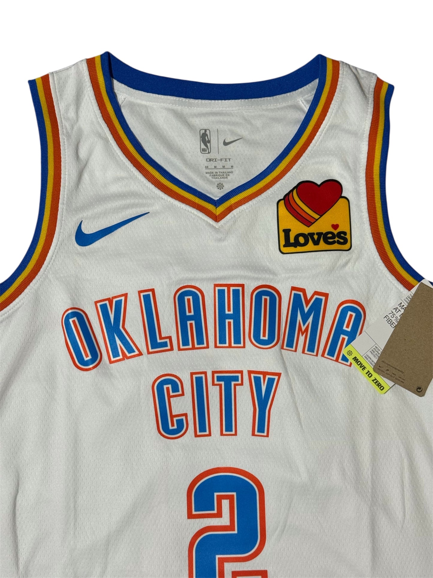 Oklahoma City Thunder Shai Gilgeous-Alexander #2 - Jersey Nike Association Edition