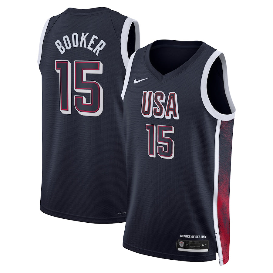 USA Basketball Paris 2024 Devin Booker #15 - Jersey Swingman Nike
