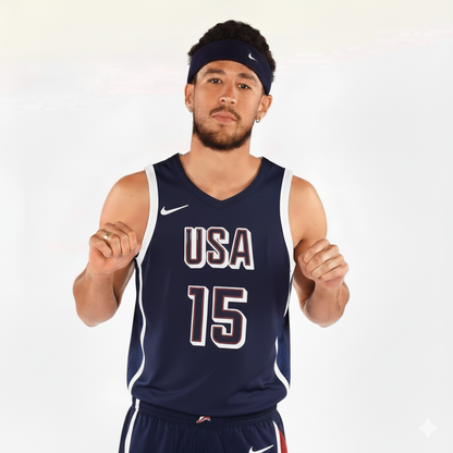 USA Basketball Paris 2024 Devin Booker #15 - Jersey Swingman Nike