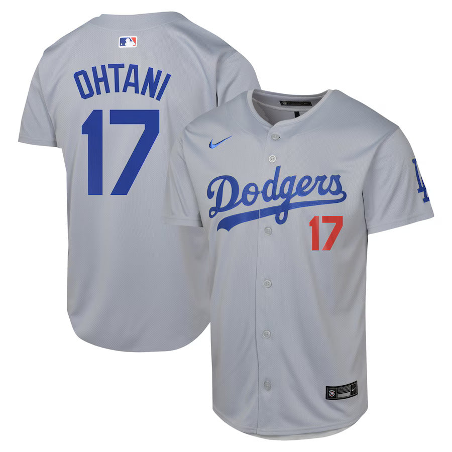 Los Angeles Dodgers Shohei Ohtani Jersey Nike Gris Home Limited para hombre HR 50/50